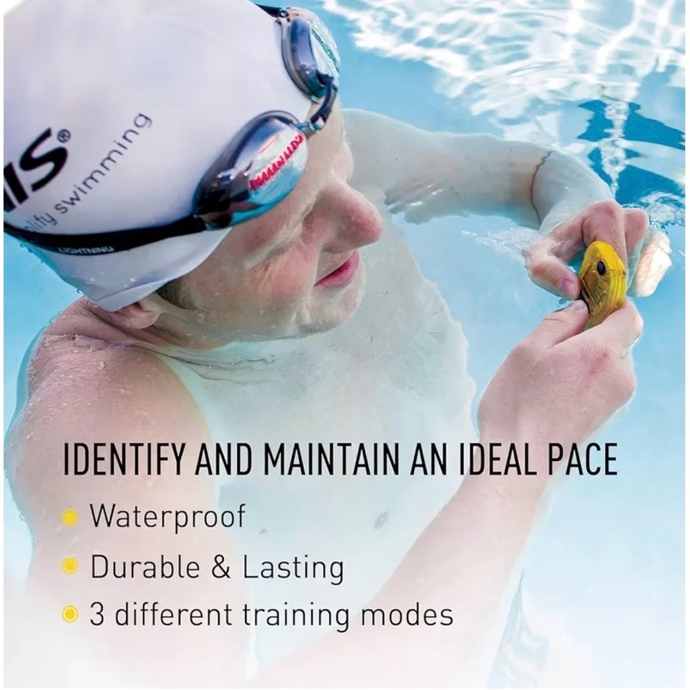 Finis Yellow Tempo Trainer Pro Swim Metronome - Picture 3 of 8